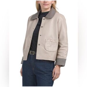 BOD & CHRISTENSEN LEATHER JACKET